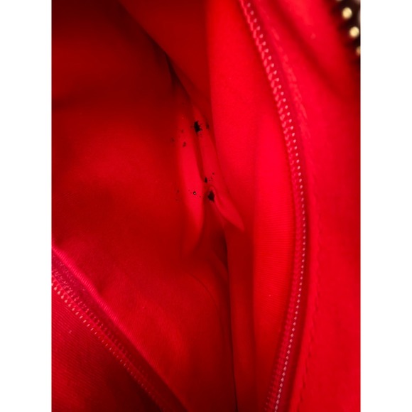 Dooney & Bourke Lexington Shopper Tote Bag Womens Burgundy Pebble Grain Leather - Picture 9 of 10